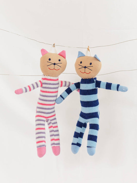 Organic Cotton Toy, "Scrappy Cat"^