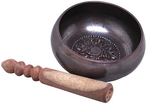 Singing Bowl, "Ashtamangal", 6"