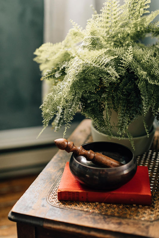 Singing Bowl, "Ashtamangal", 6"