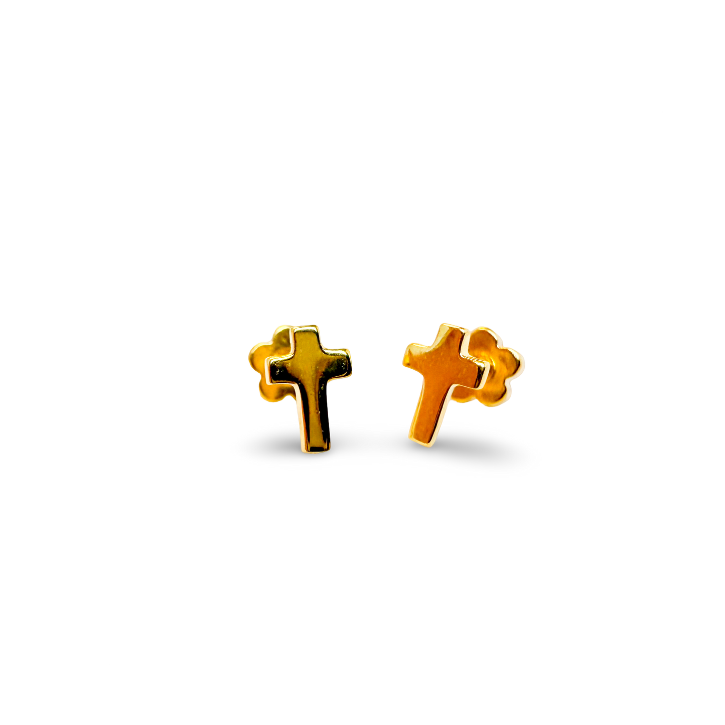 Cross Tiny Stud Kids Earrings