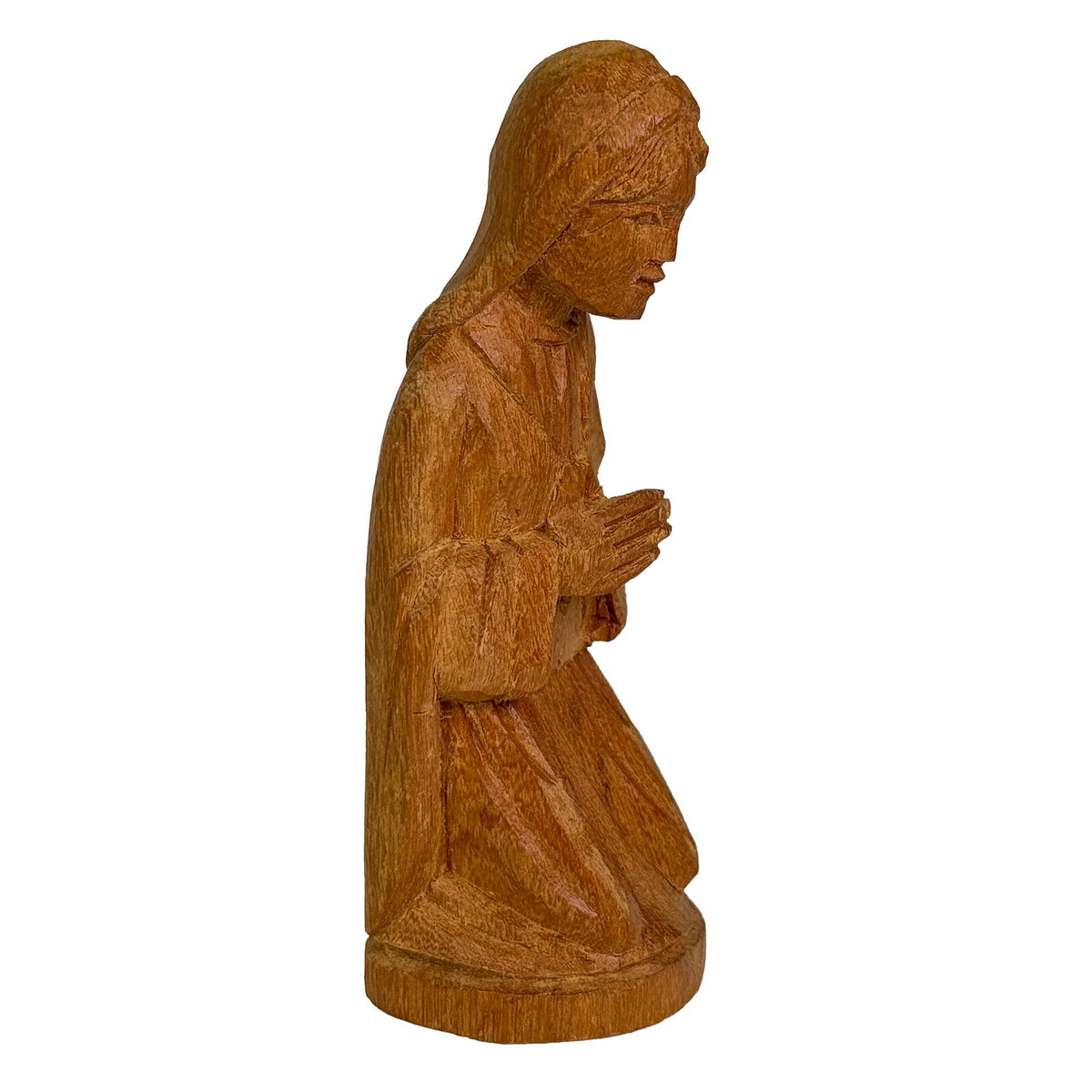Hand-carved Olive Wood Nativity Set of Three from Kenya