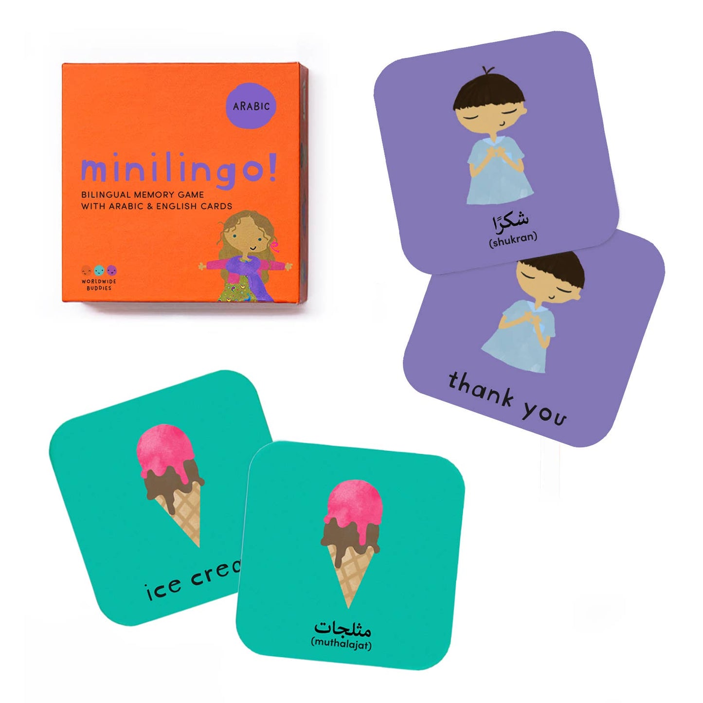 Minilingo Flashcards for Kids