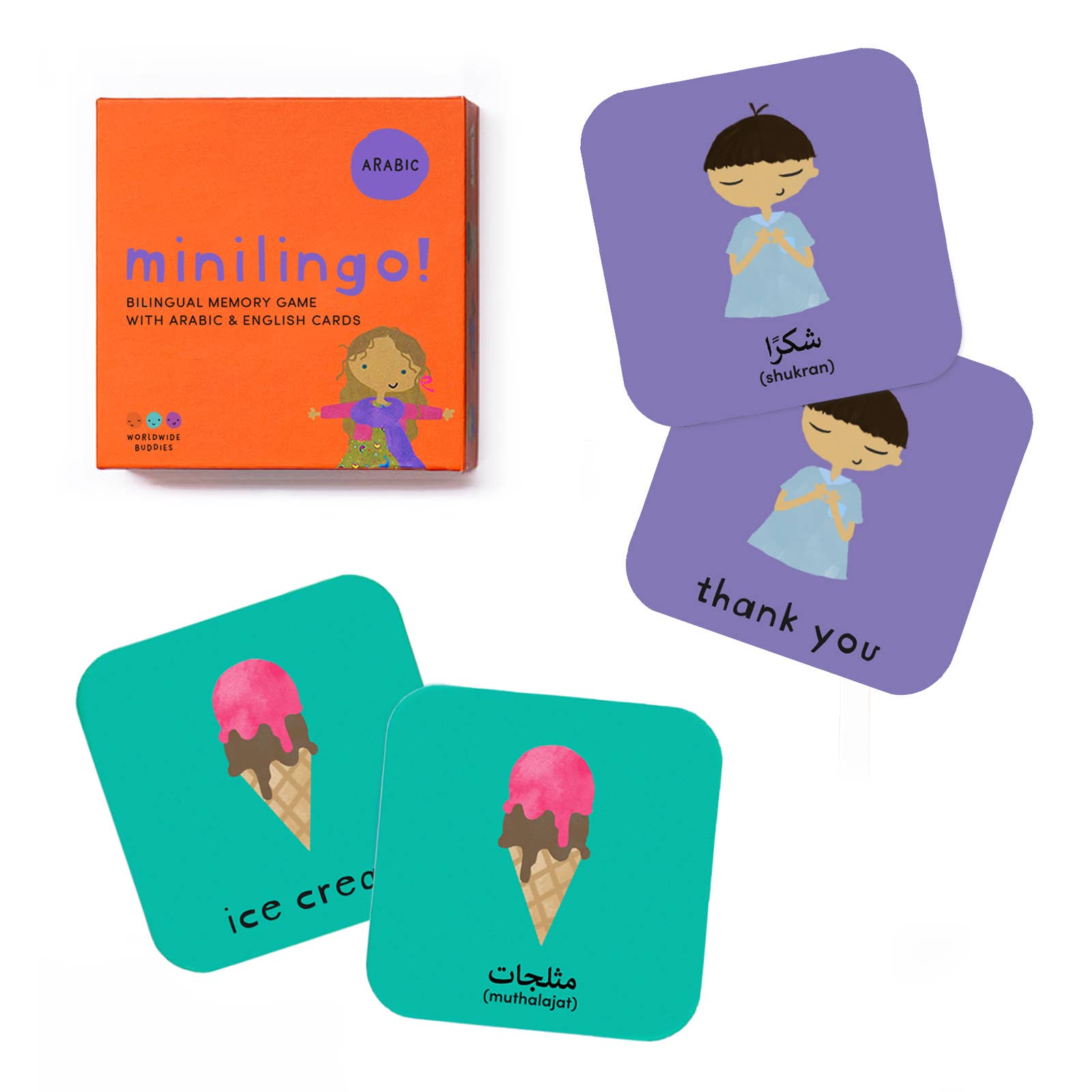 Minilingo Flashcards for Kids