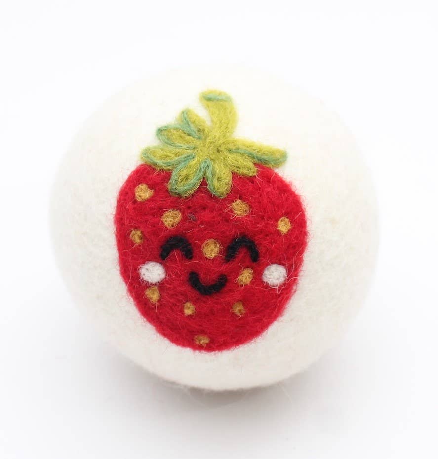 Eco Wool Dryer Balls, "Fruit"