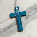 Amani Soapstone Cross Ornament