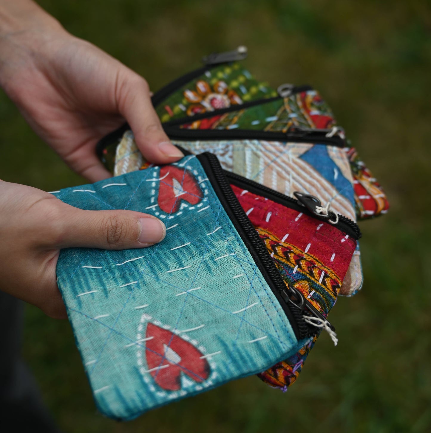 Kantha Coin Purse