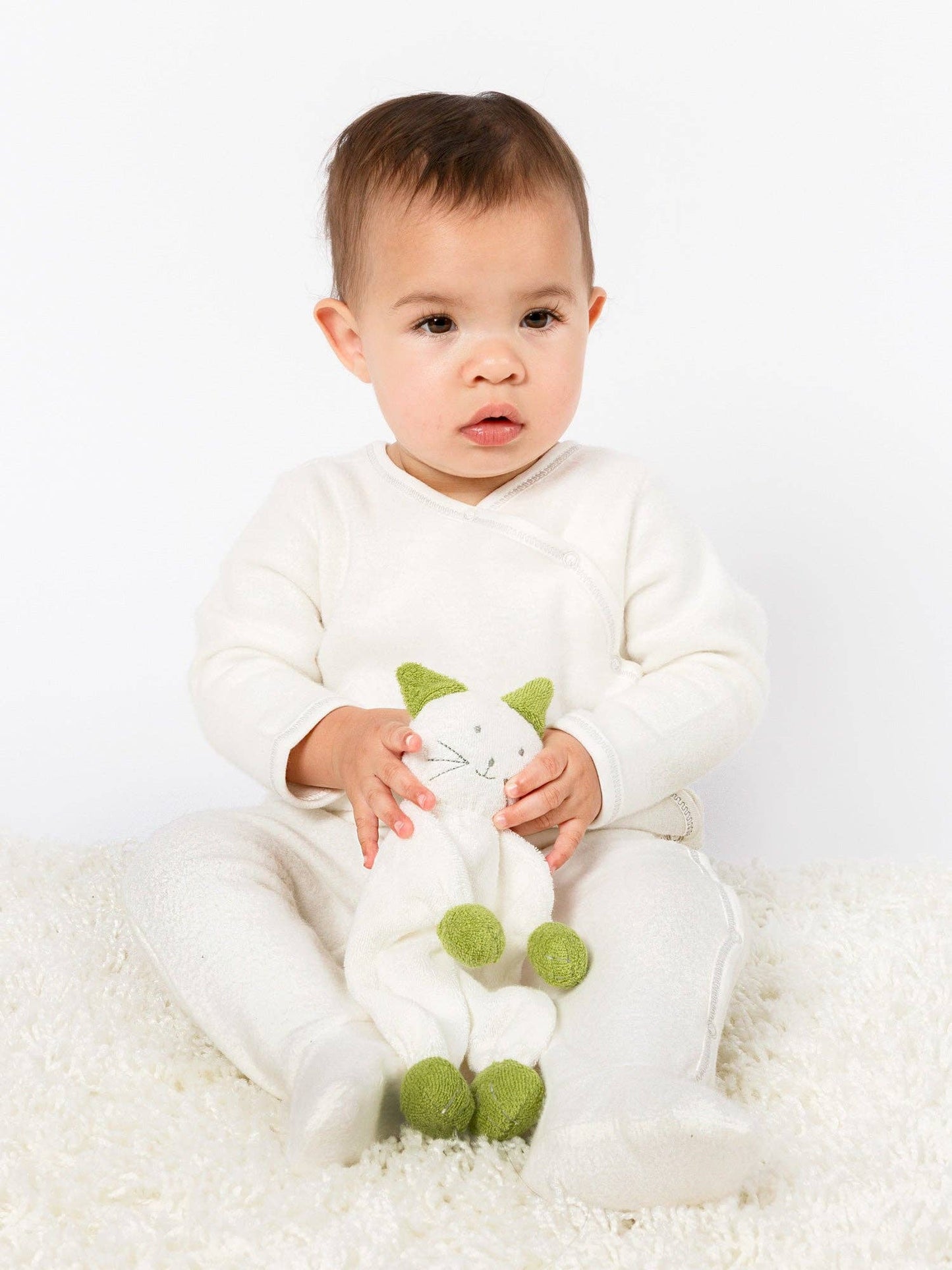 Organic Cotton Toy, "Cece the Cat"