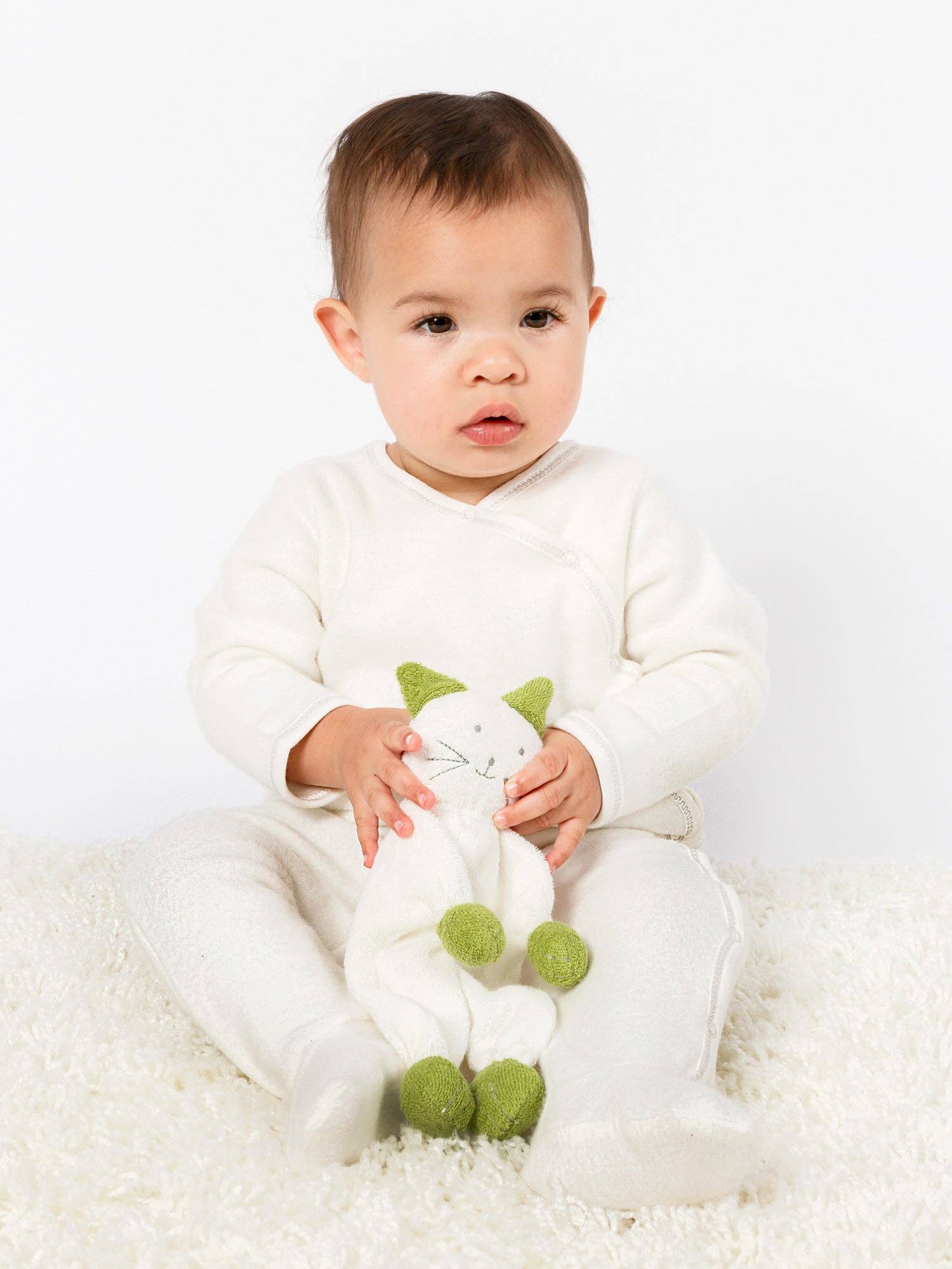 Organic Cotton Toy, "Cece the Cat"
