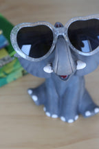 Eye glass hldr eleph 6H asst blue/gray