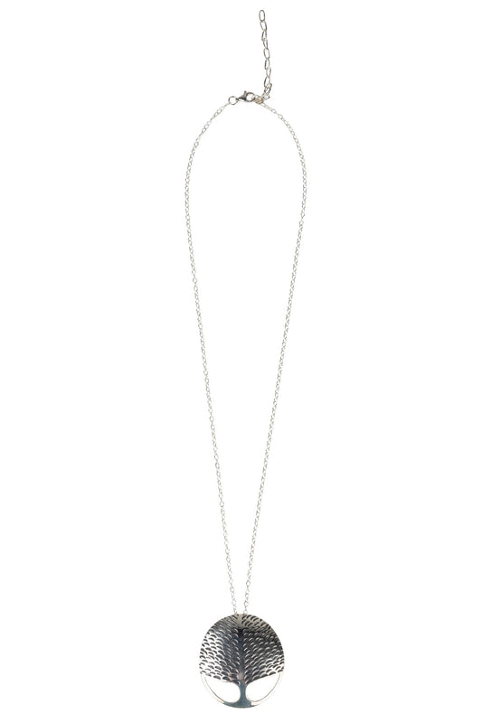 Necklace tree canopy pend strlg 20L/1.5D silver