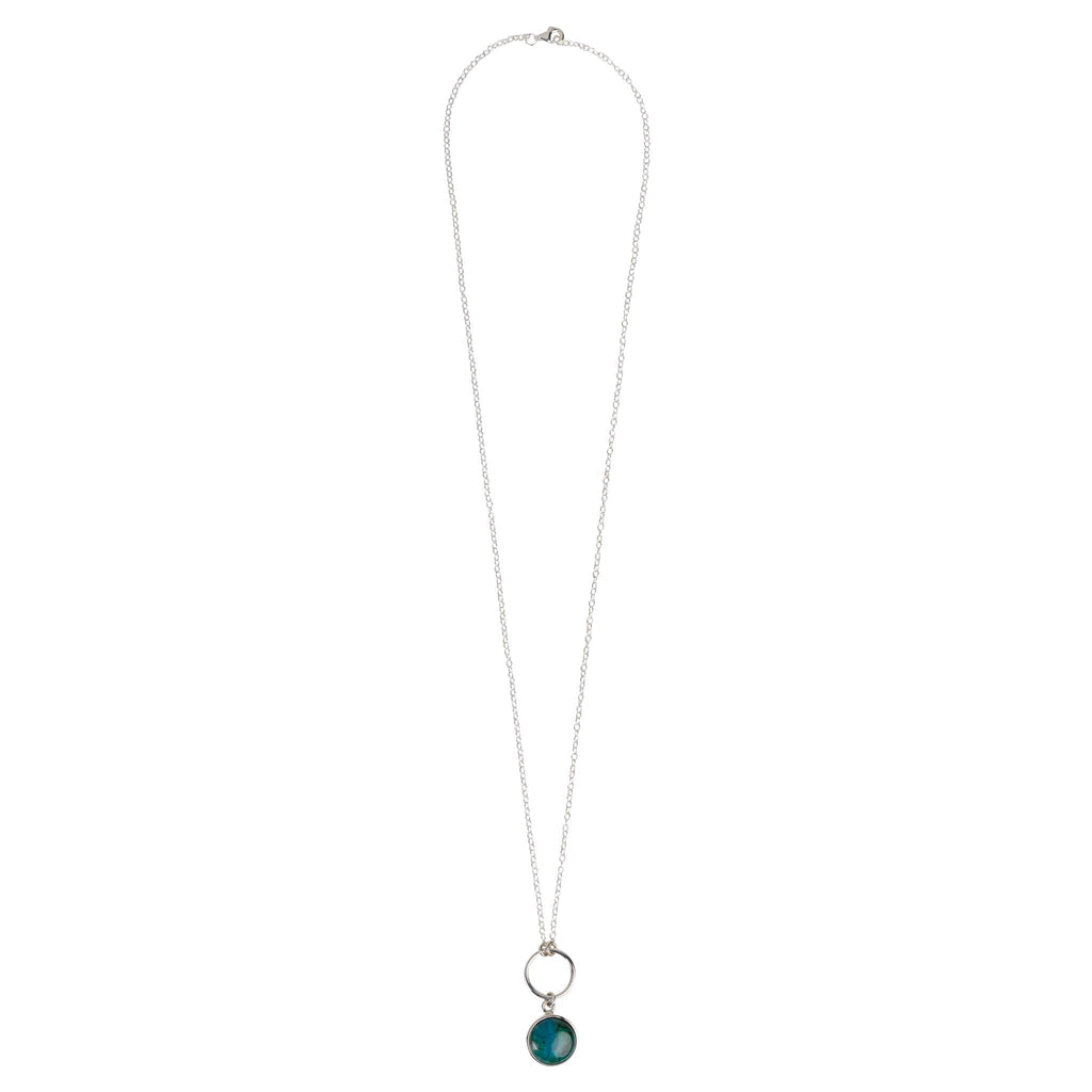 Isla Juntos Silver Pendant Necklace - Default Title (6109600)