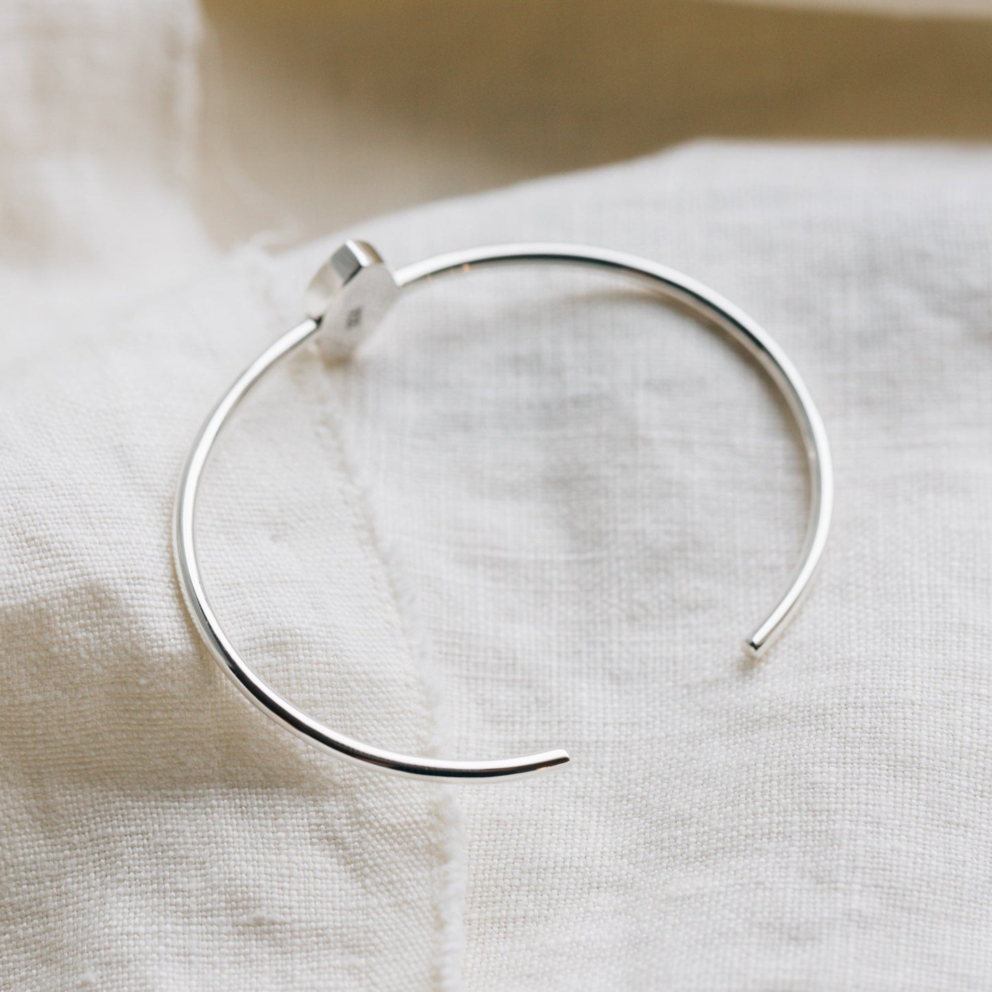 Bracelet marquis celestine/strlg adj silv/blu