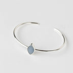Bracelet marquis celestine/strlg adj silv/blu