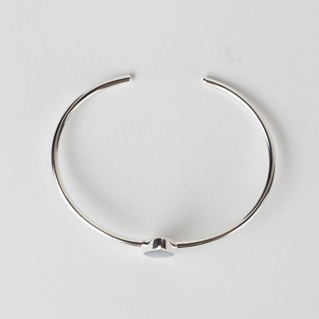 Bracelet marquis celestine/strlg adj silv/blu