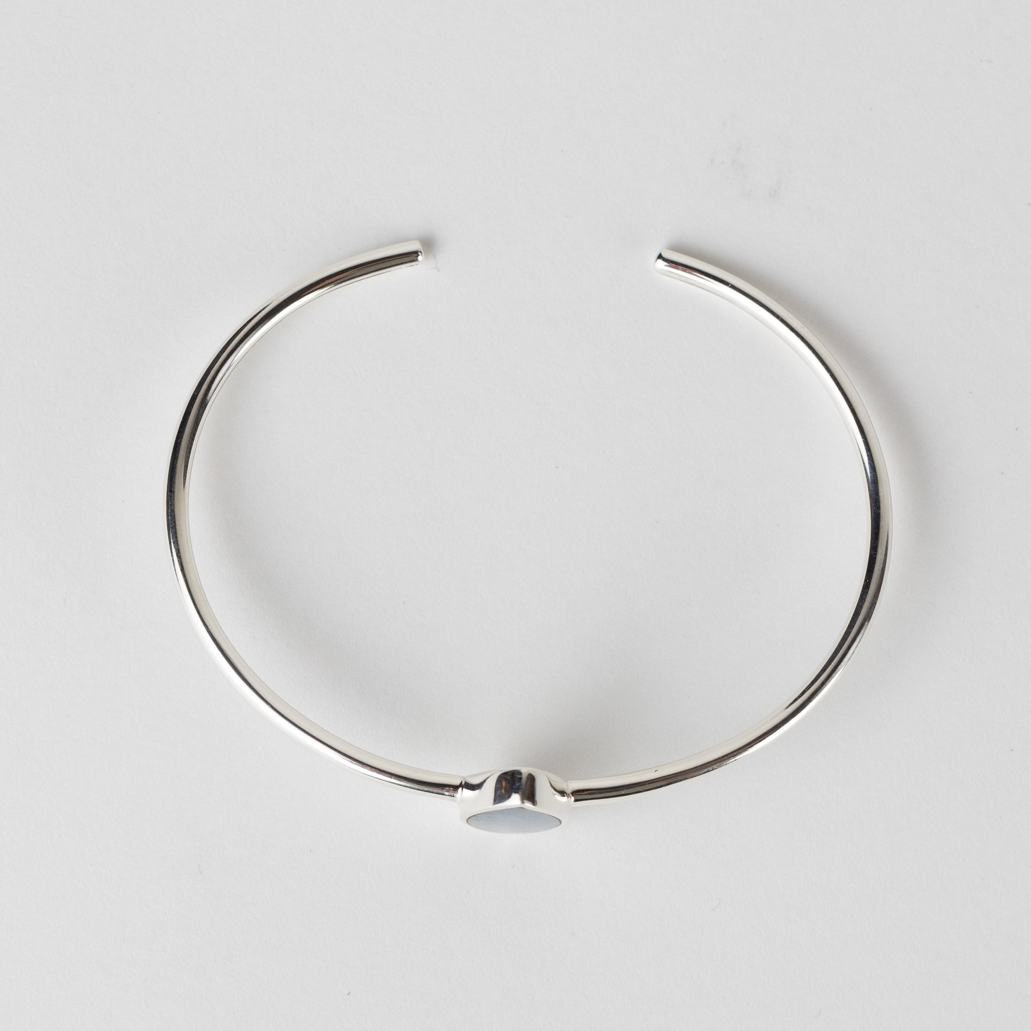 Bracelet marquis celestine/strlg adj silv/blu