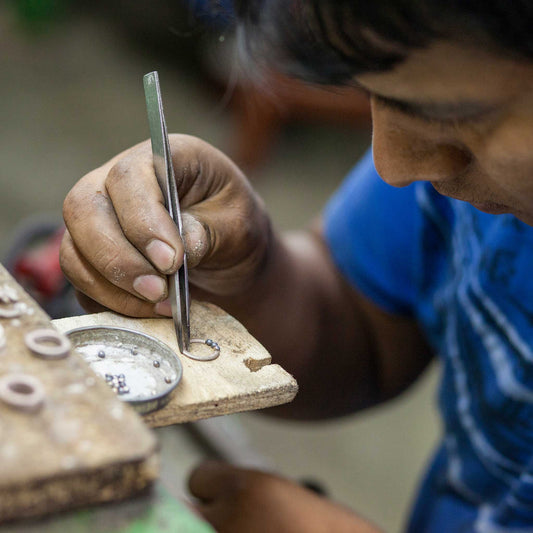 Sodalite Stone "Midnight Blue" Earrings