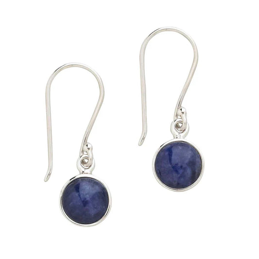 Sodalite Stone "Midnight Blue" Earrings
