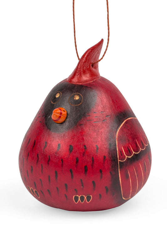 Ornament, Cardinal Gourd
