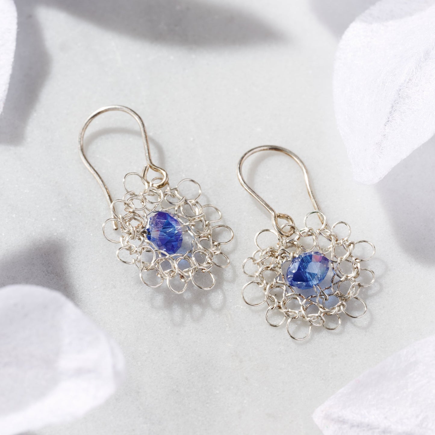 Woven Wire "Tika" Earrings