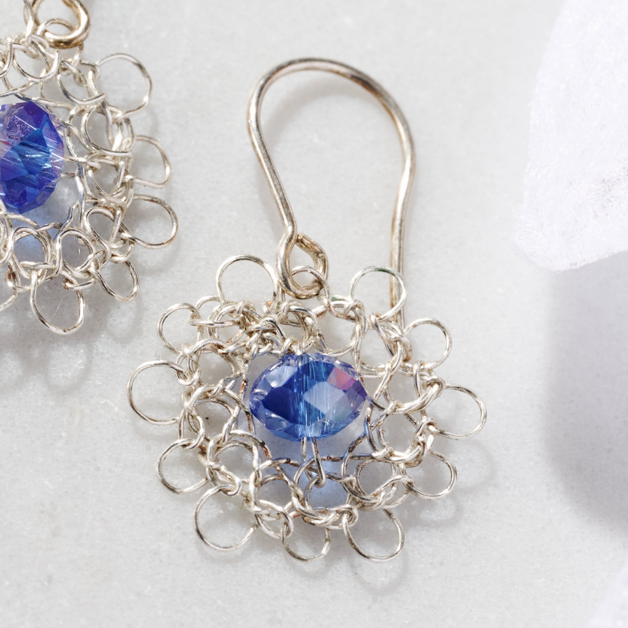 Woven Wire "Tika" Earrings