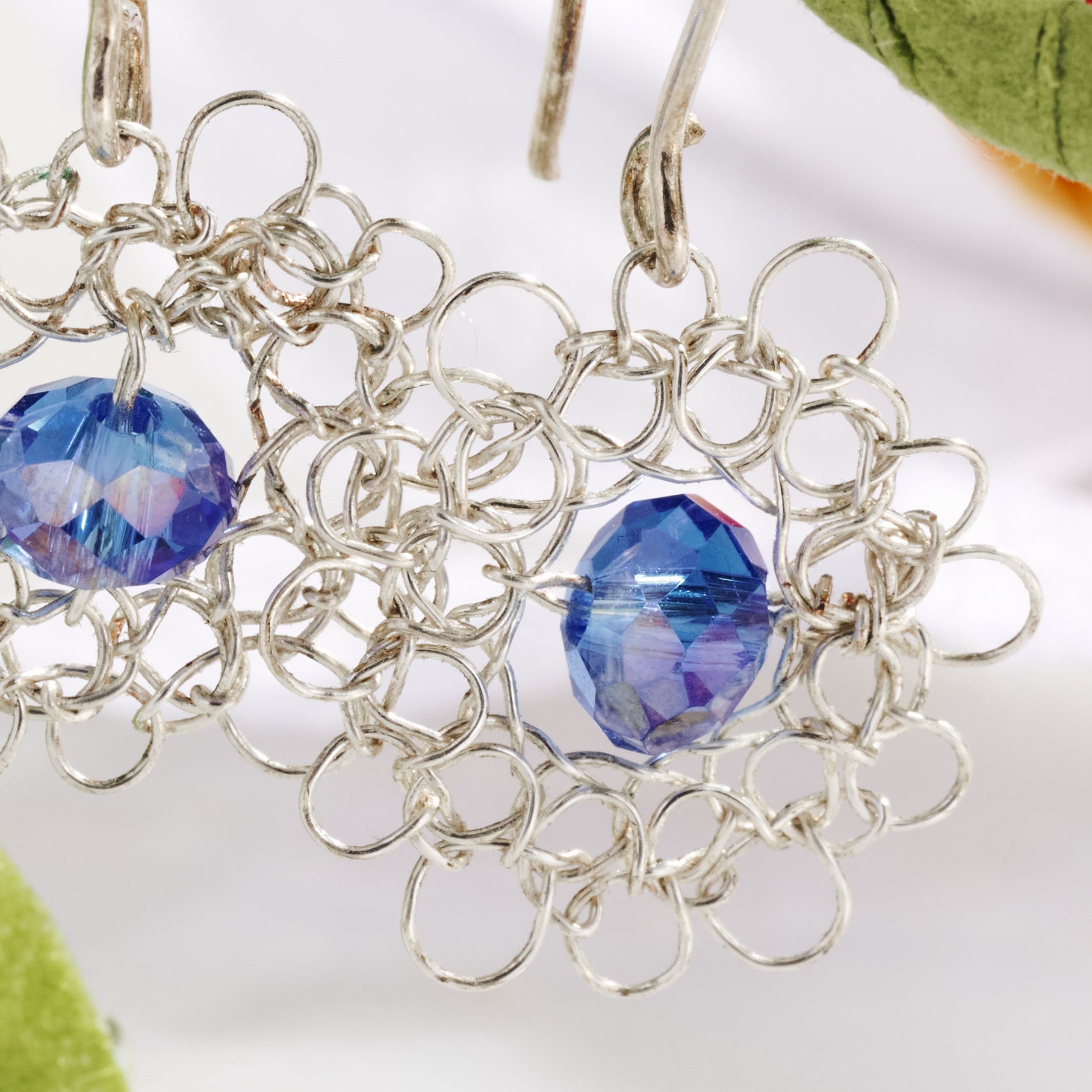 Woven Wire "Tika" Earrings