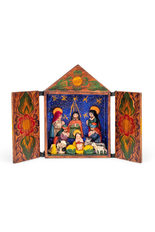 Nativity, "Regal Retablo"