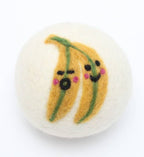 Eco Wool Dryer Balls, "Fruit"