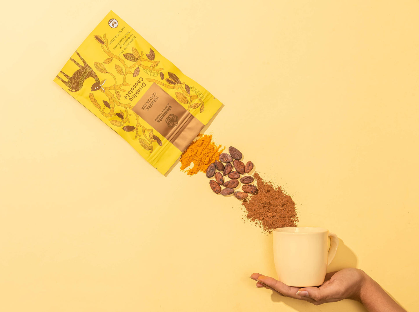 Turmeric Vegan Drinking Chocolate