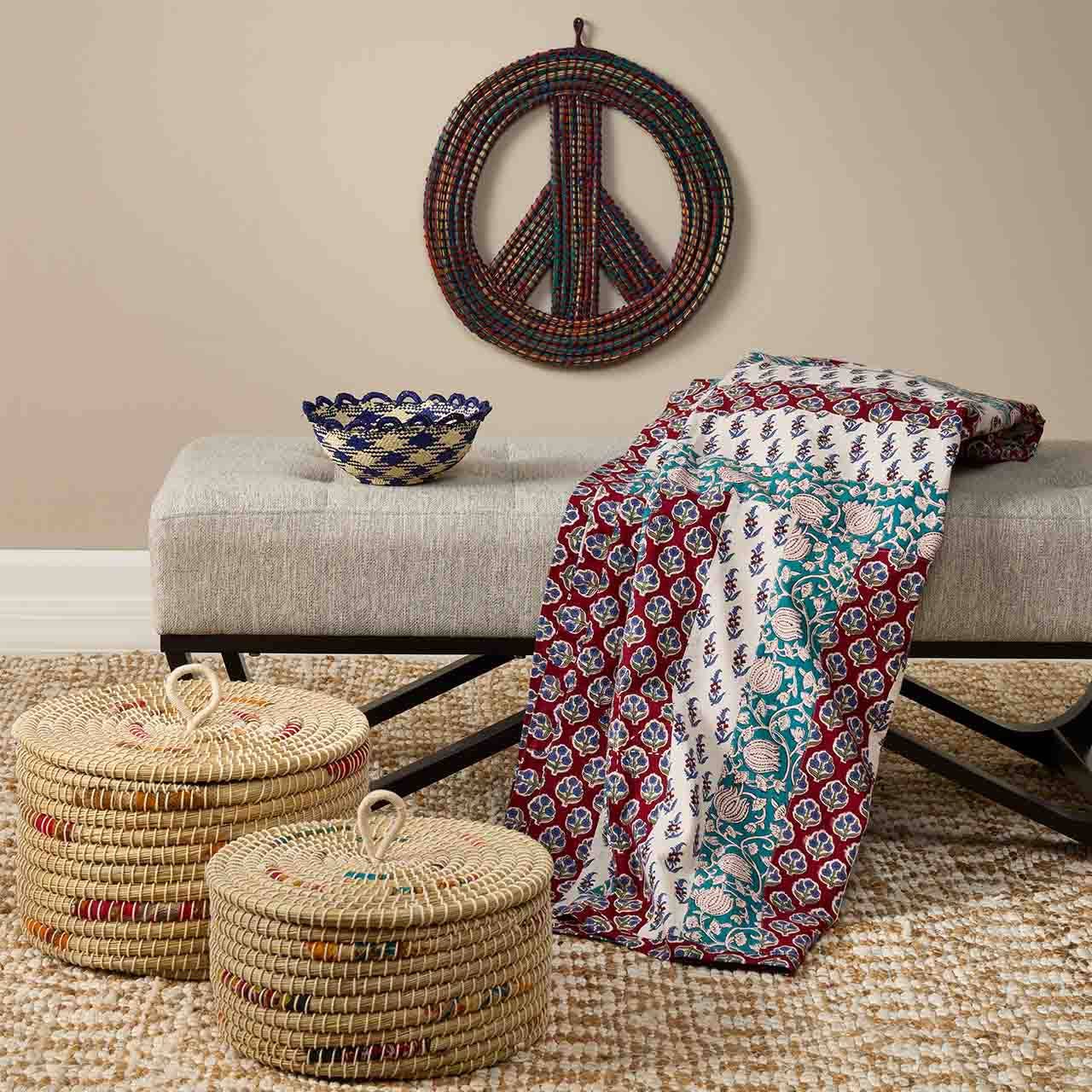 Americana Peace Wreath