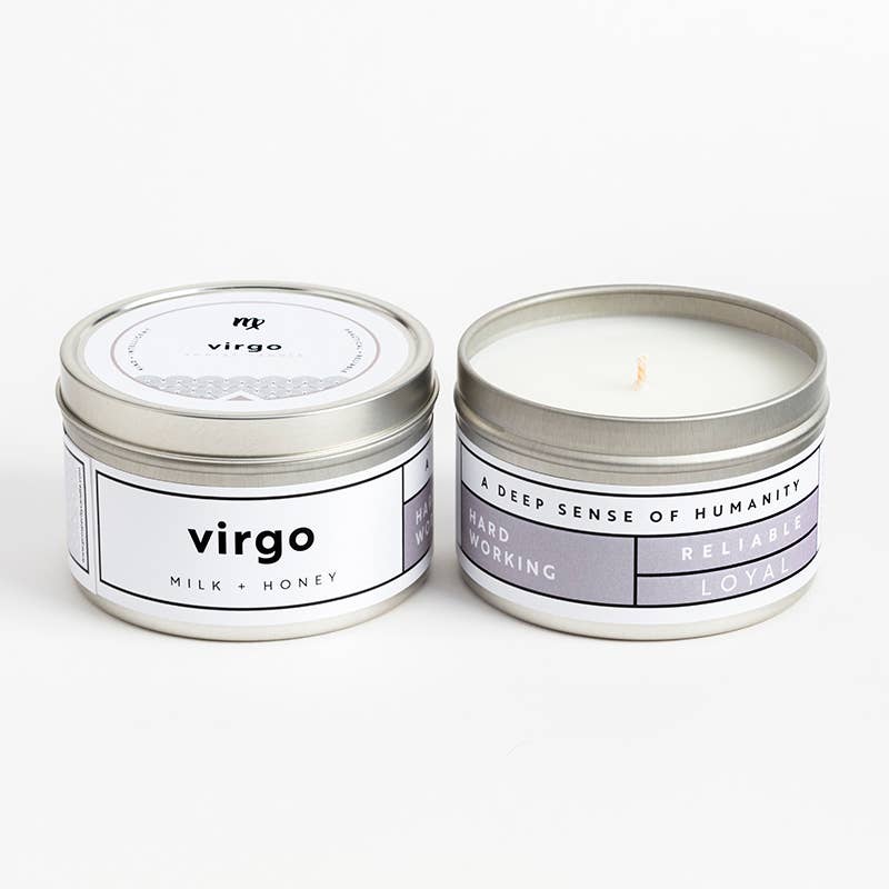 Travel Tin Candle, 6 oz - Zodiac Collection