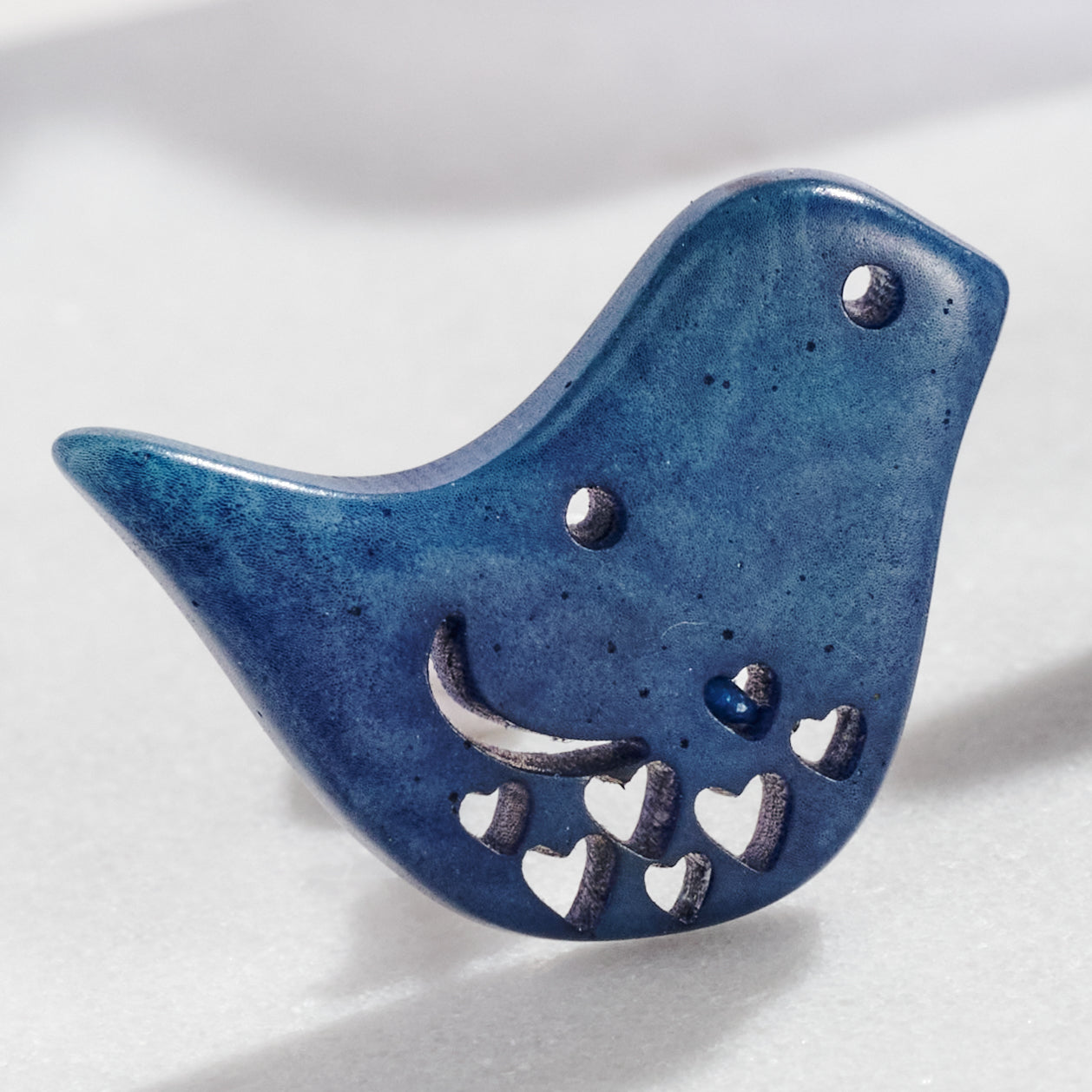 Tagua "Pisco Bird" Earrings