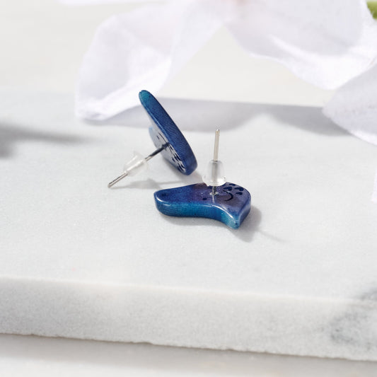 Tagua "Pisco Bird" Earrings