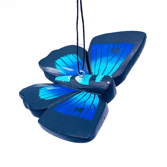 Great Purple Hairstreak Balsa Ornament
