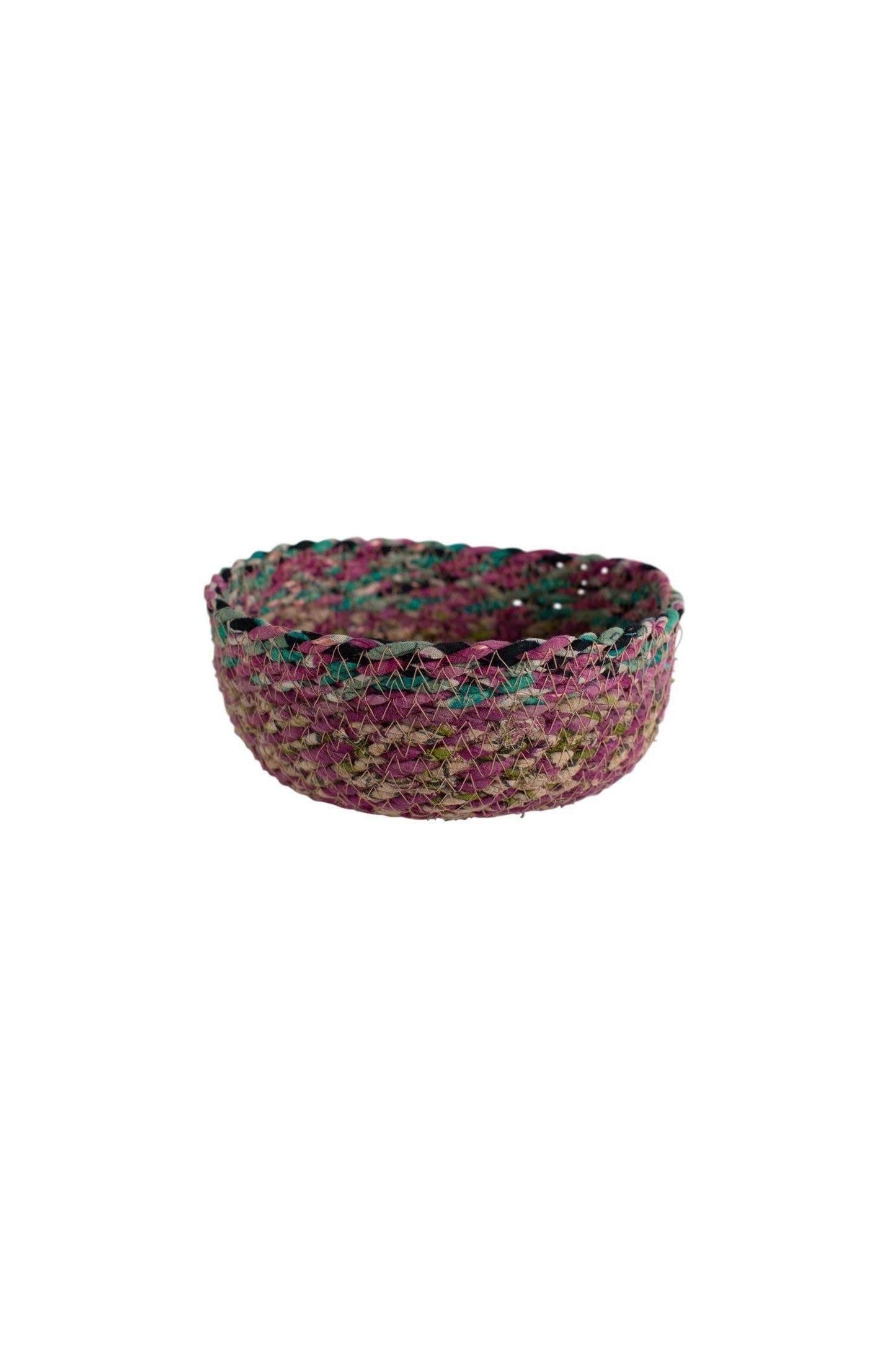 Swirling Sari Basket^