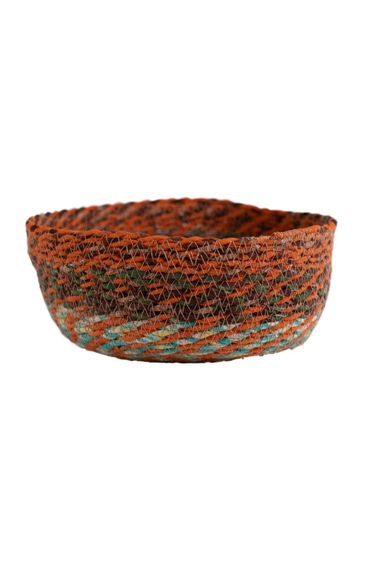 Swirling Sari Basket