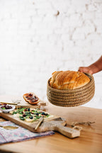 "Toasty" Round Bread Warmer Basket