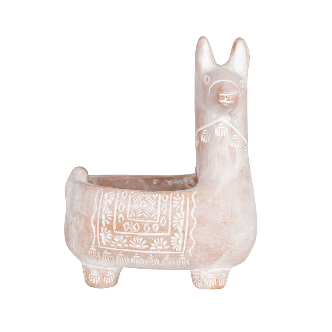 Planter, Terracotta Llama