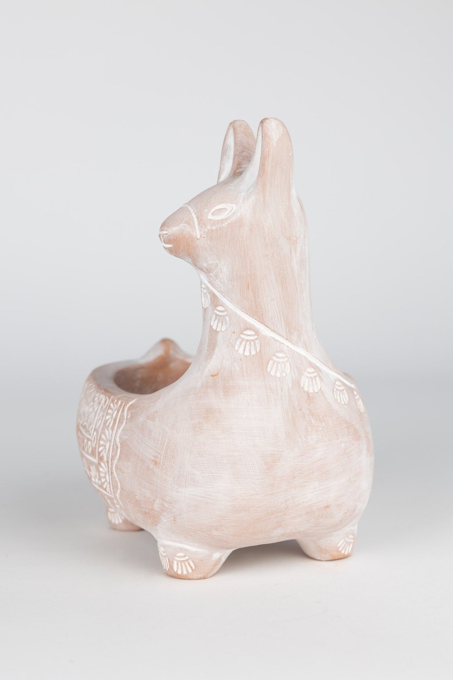 Planter, Terracotta Llama