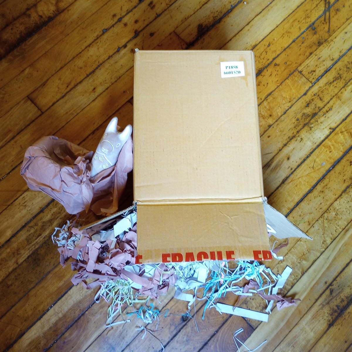 Planter, Terracotta Llama