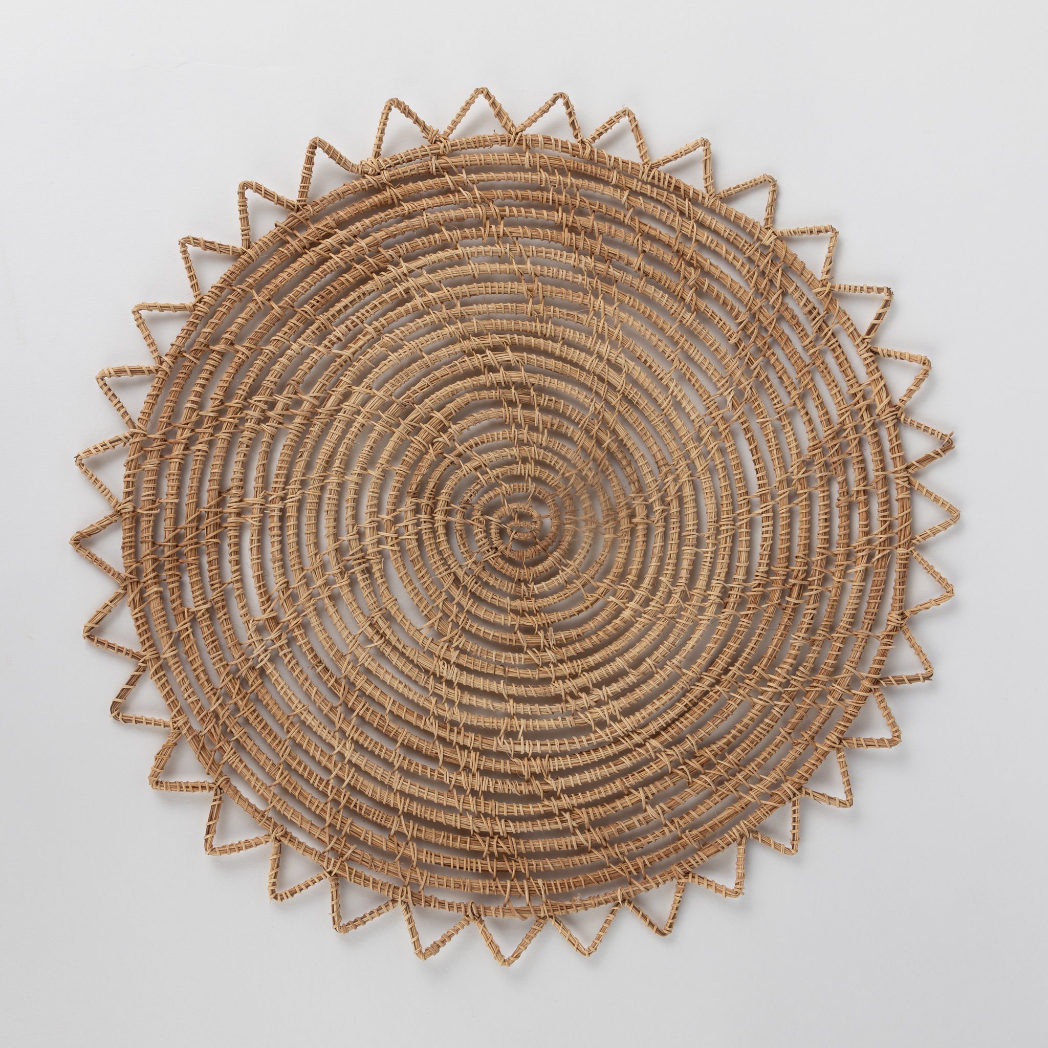 Placemat, "Sarpila" Round Handwoven