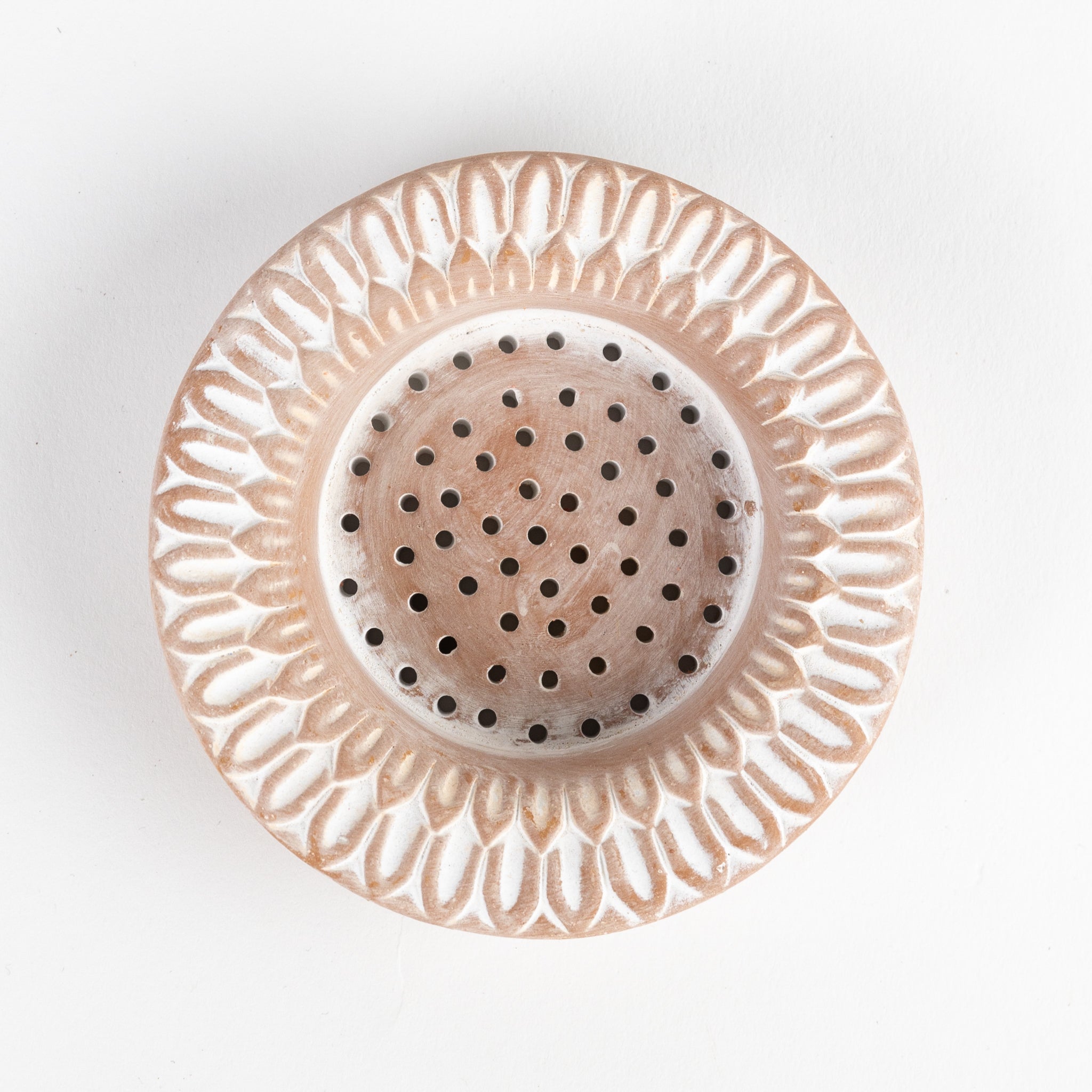 Seed sprouter/floral arranger s/2 t-cotta 4D nat