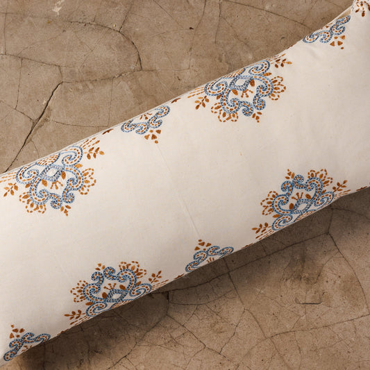 Jatila Hand Embroidered Lumbar Pillow