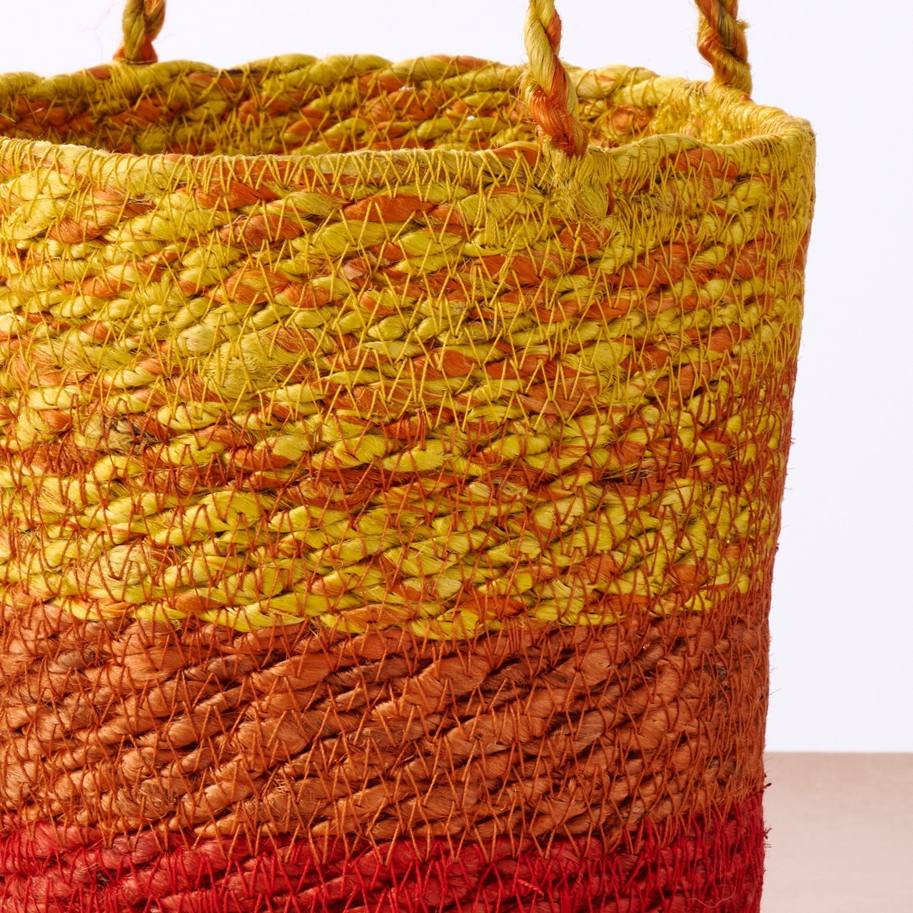Buna Jute Plant Hanger - Red