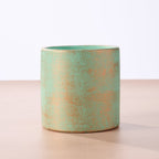Chota Terracotta Mini Planter - Turquoise