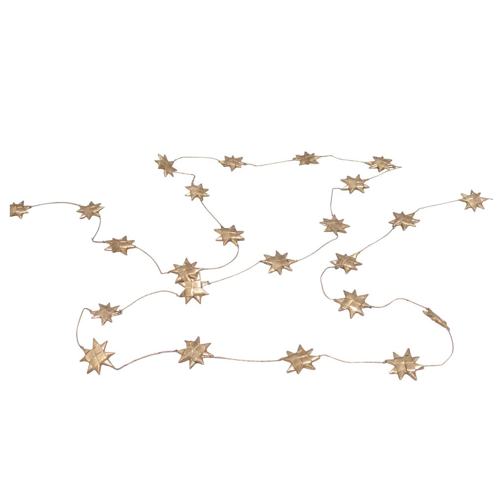 Garland stars M/5 p-leaf 1Dx14FT gold