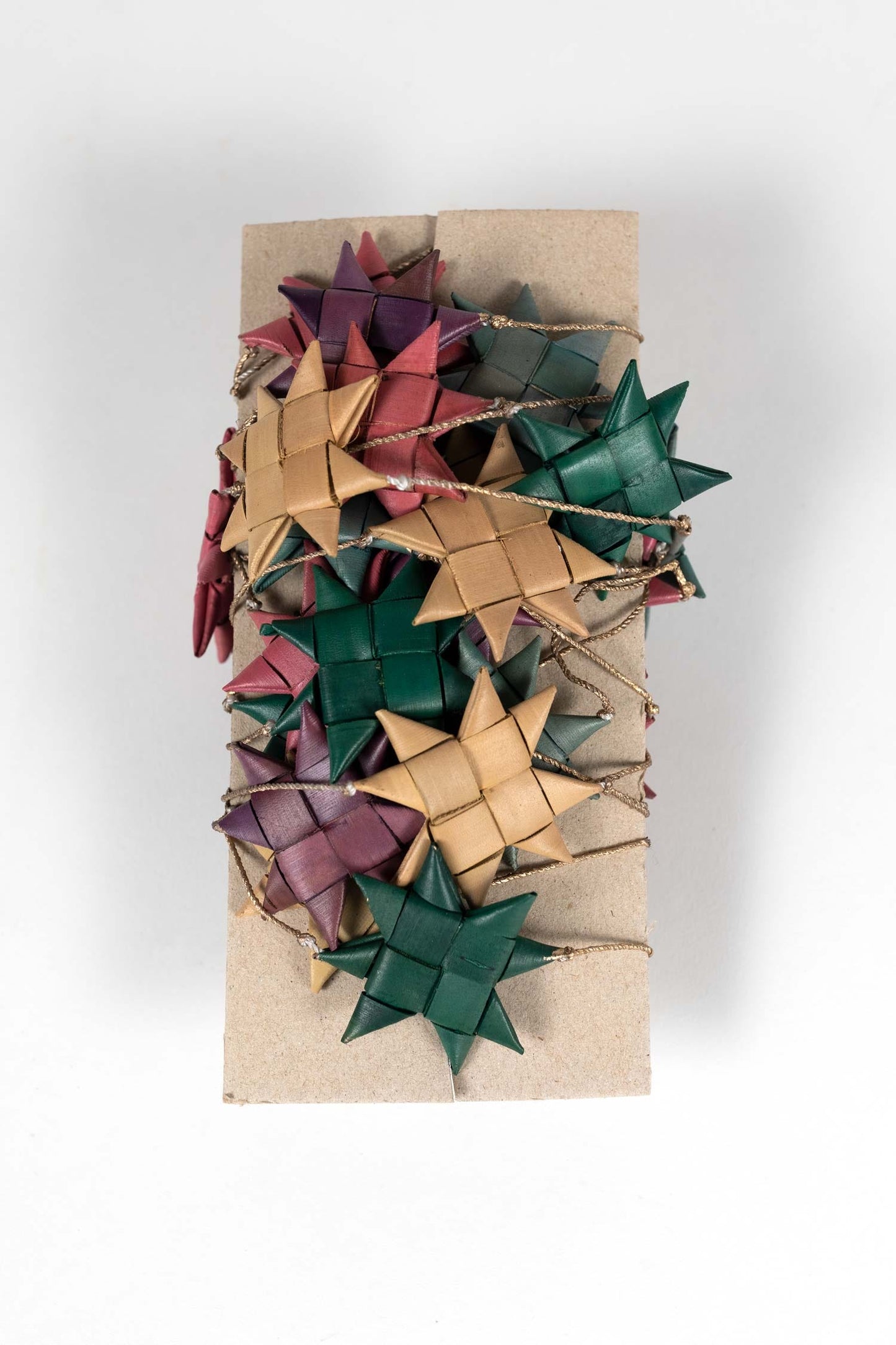 Garland stars M/3 palm leaf 14ft pastels