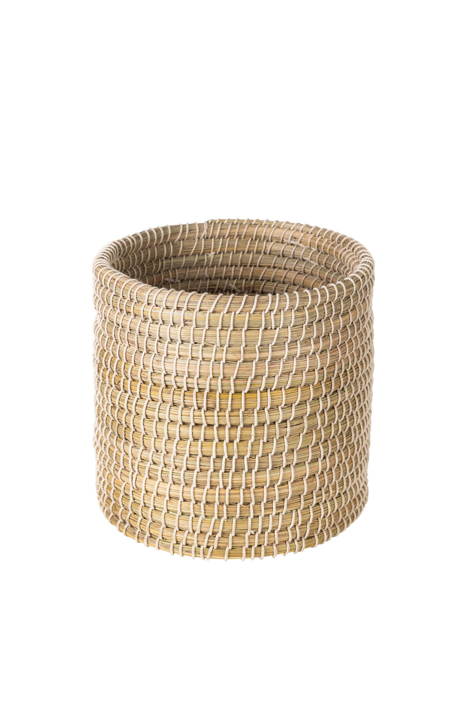 Basket cylinder cotton wrapped kaisa 10Dx10H nat