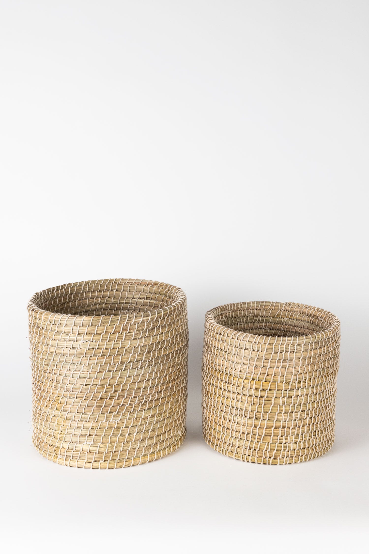Basket cylinder cotton wrapped kaisa 10Dx10H nat