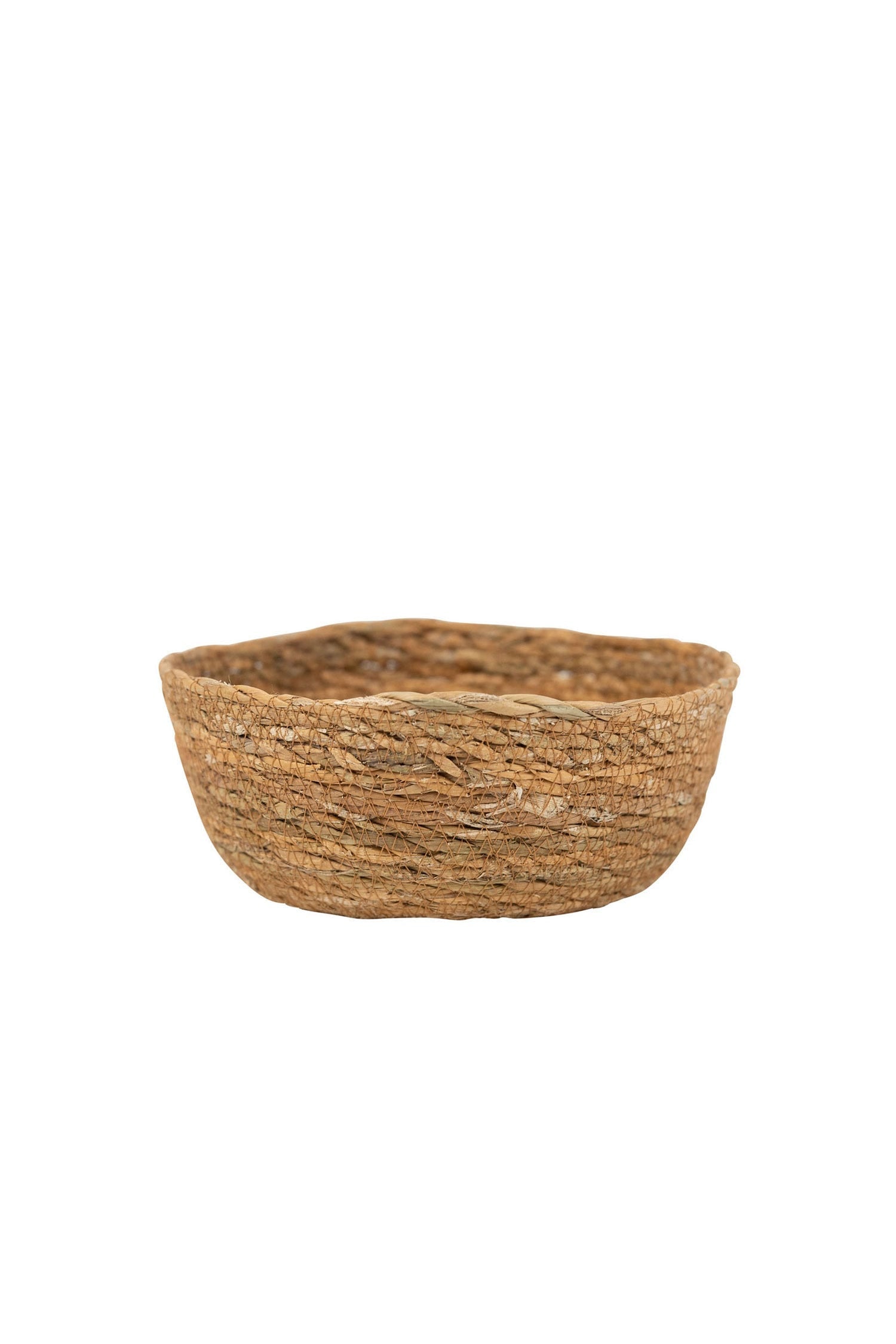 Basket machine stitched hogla grass 6Dx3H natural