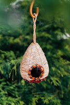Birdhouse teardrop sari/b-fiber 5Dx7H brown/asst